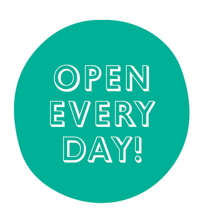 Open every day