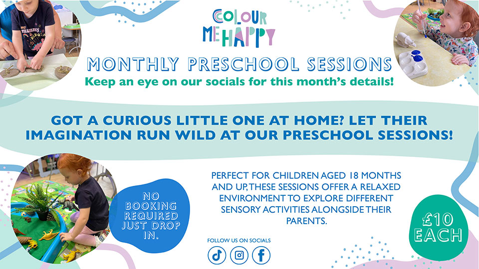 Preschool sessions at China Blue