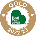 Food and Drink Devon Gold award winner