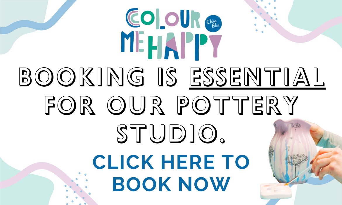 Book now to paint your own pottery